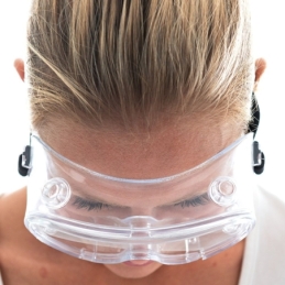 Schutzbrille, belüftet | PVC