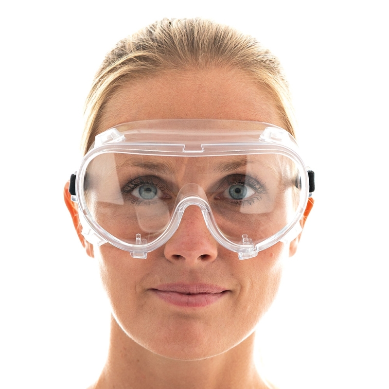 Lunettes de protection, ventilées | PVC