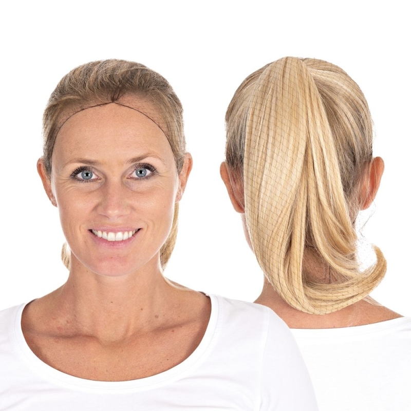 Filets à cheveux | Nylon, couleur brun / taille 55 cm