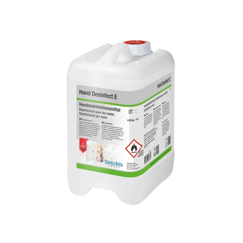 Désinfectant pour les mains Hand Desinfect E, 5 l