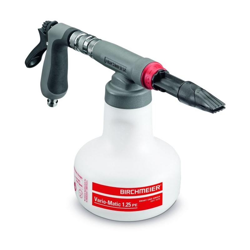 Schaumkanone Vario-Matic 1.25 PE, mit integrierter Dosiereinstellung