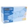 Gants en nitrile, bleus, non poudrés, taille S/7, 100 pièces.