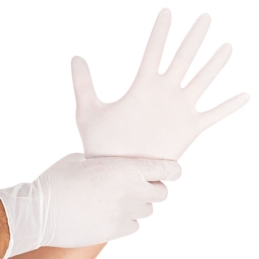 Gant en nitrile, blanc, non poudré, taille L/9, 100 pcs.