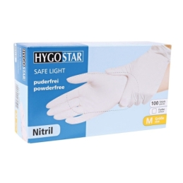 Gant en nitrile, blanc, non poudré, taille XL/10, 100 pcs.