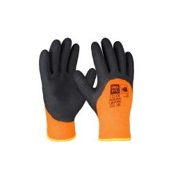 Gants de travail Strong Frost Grip, noir/orange, taille 11/XXL