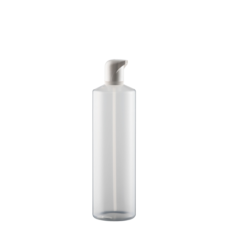 Schraubverschluss schwarz oder weiss für 250 ml Rundflasche natur, mit Flachdichtung
