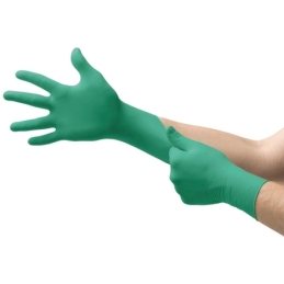 Ansell TouchNTuff® 92-600 Nitrilhandschuh puderfrei, grün, Grösse: 10/XL, Länge 24 cm