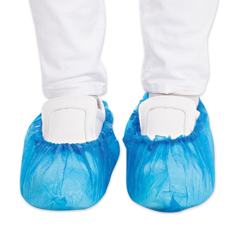 Überschuhe | CPE, Farbe blau, Länge 41 cm