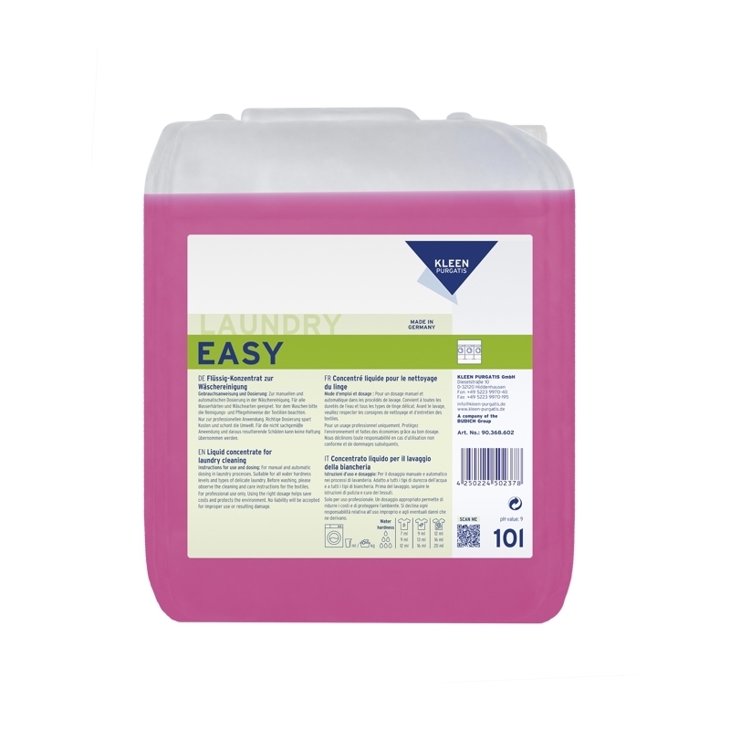 Lessive pour linge délicat Kleen Purgatis EASY, 10 L