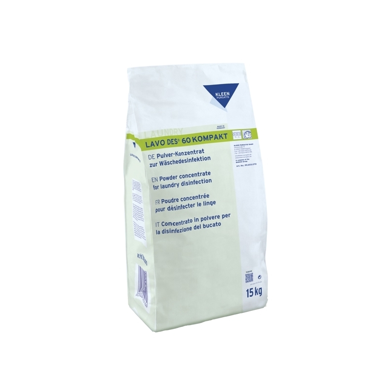 Kleen Purgatis LAVO DES 60 KOMPAKT, lessive désinfectante, 15 kg