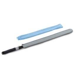 Épée à poussière avec housse microfibre bleue