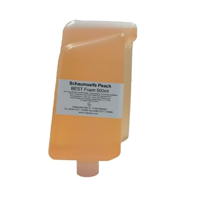 Savon mousse pour les mains Citro, cartouche de 500 ml.