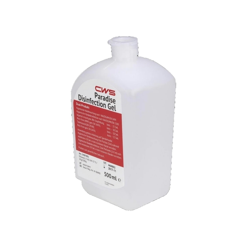Cartouches de gel désinfectant 500 ml