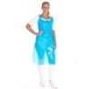 Einwegschürzen ca. 50my | LDPE / 125 x 75 cm blau