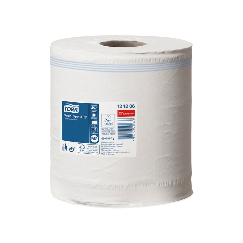 Lingettes en papier Tork Universal Standard Midi - Système M2