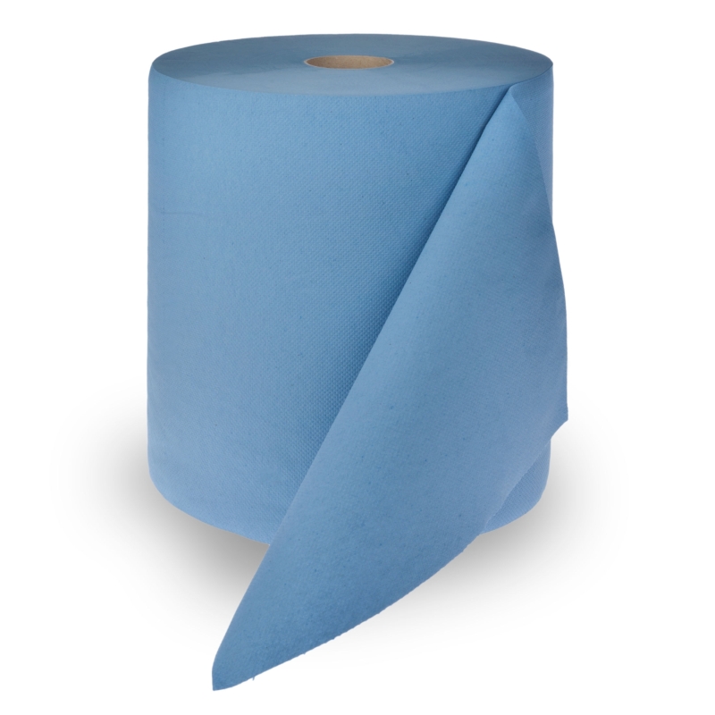 Multiclean® Putztuchrolle, blau, 3-lagig, ca. 1000 Abrisse à 350 x 370 mm