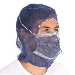 Astrohaube Eco mit 2-lagiger Mund-Nasen-Maske / PP