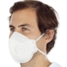 Atemschutzmasken FFP2 NR mit Ventil, vertikal faltbar | PP