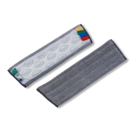 Serpillière NuTex Nordic Swan, gris, 40 cm, avec velcro