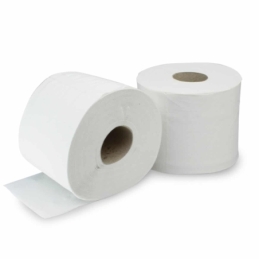 Papier hygiénique petit rouleau Comfort, blanc, 2 couches, env. 400 feuilles de 95 x 110 mm