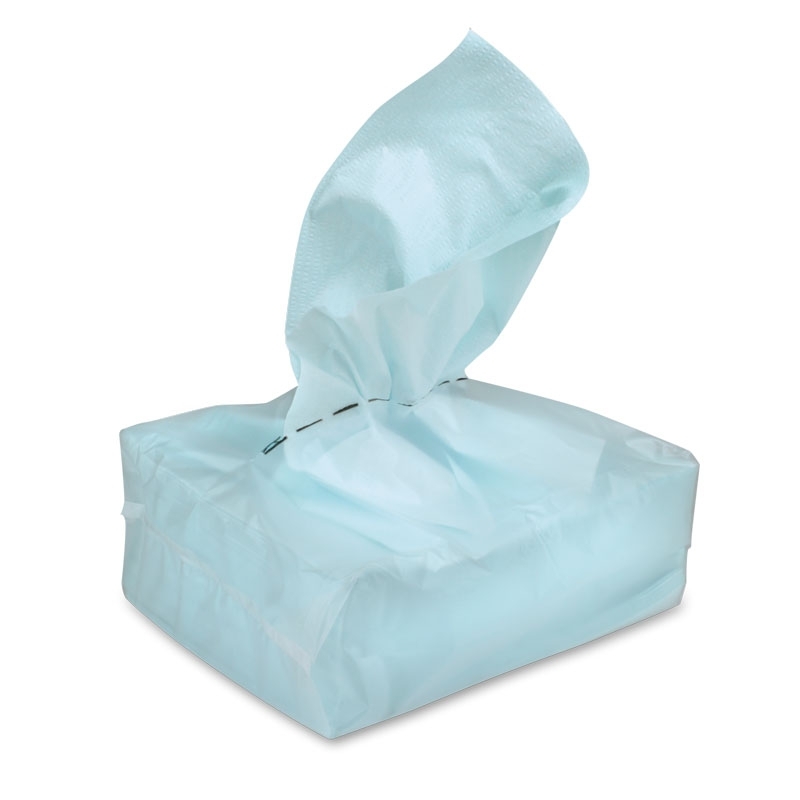 Unitex Chiffon de nettoyage, turquoise, 4 x 50 chiffons d’env. 380 x 300 mm