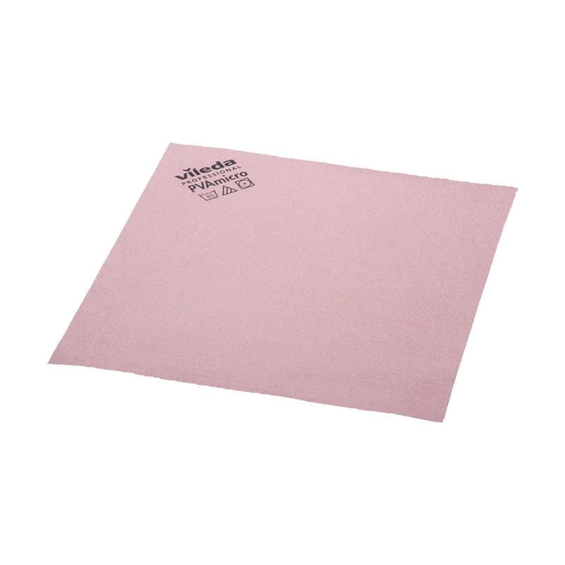 Chiffon microfibre PVAmicro, rouge, env. 380 x 350 mm