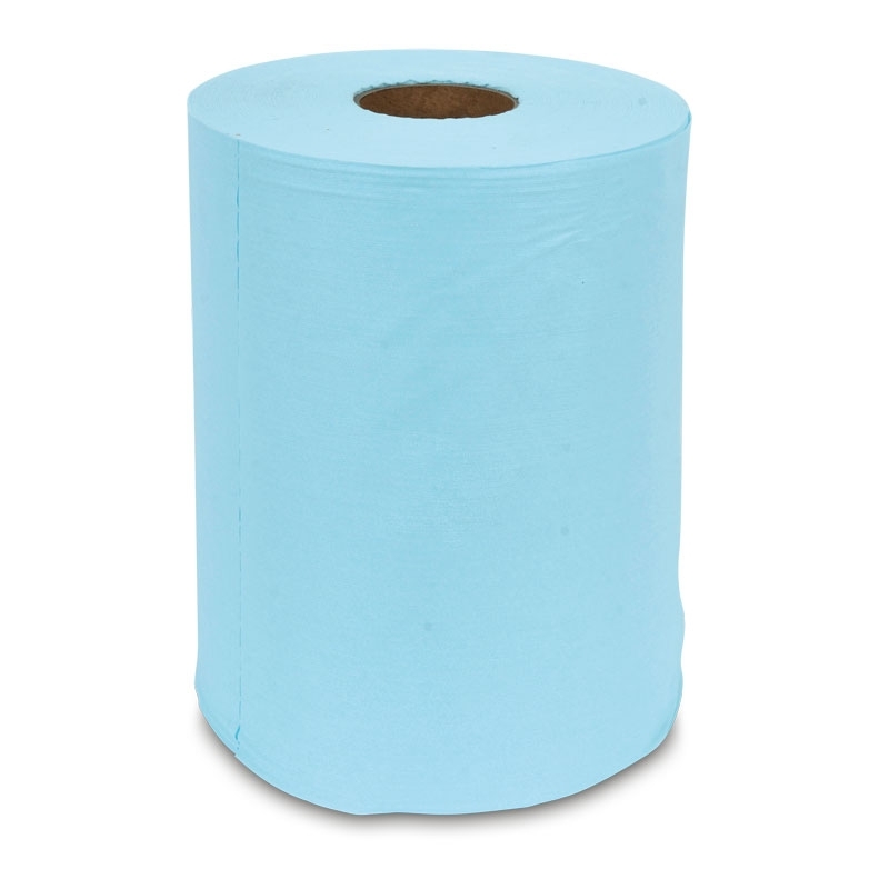 Unitex rouleau de chiffons de nettoyage, turquoise, env. 500 coupons de 390 x 325 mm