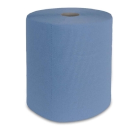 Multiclean® Putztuchrolle, blau, 3-lagig, ca. 500 Abrisse à 370 x 350 mm