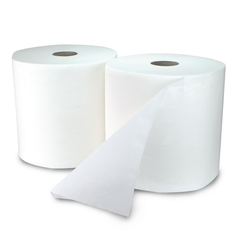 Multiclean® maxi premium 2 rouleaux de chiffons de nettoyage, blanc, 2 couches, env. 1000 coupures de 350 x 290 mm