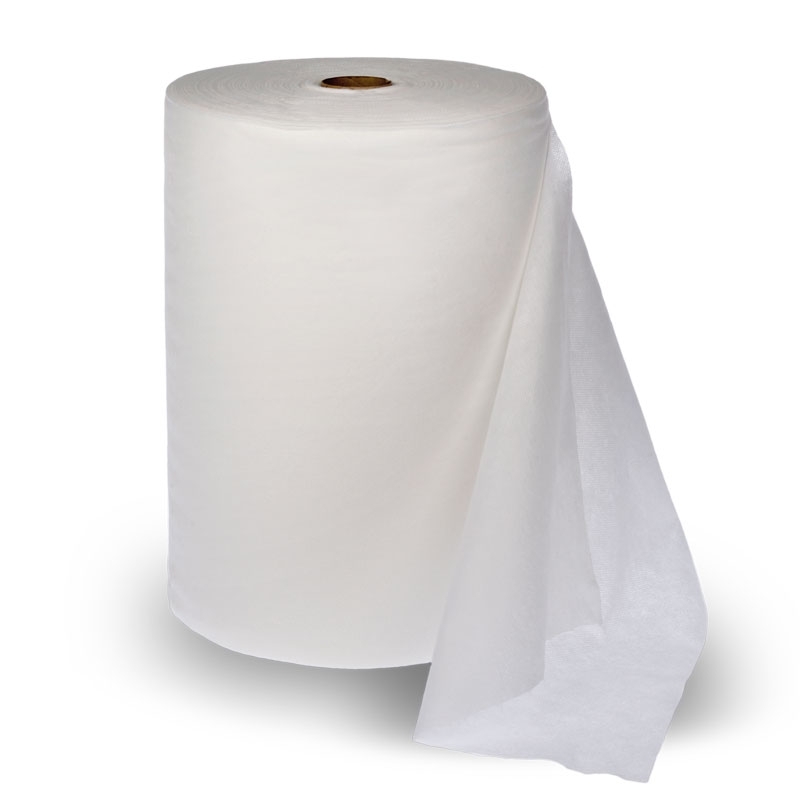 Rouleau de non-tissé de polissage Multisoft®, blanc, env. 420 feuilles détachables de 400 x 380 mm