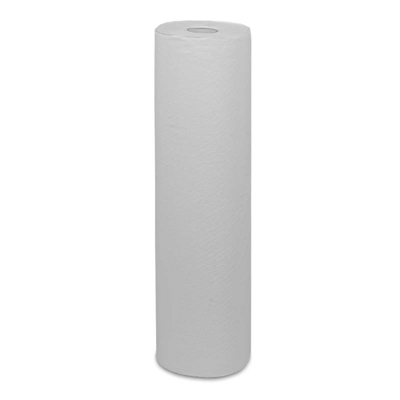 Rouleau de papier tissue médical, ultra blanc, 2 couches, largeur env. 500 mm