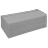 Essuie-main plié en V, gris, 1 couche, env. 250 x 230 mm