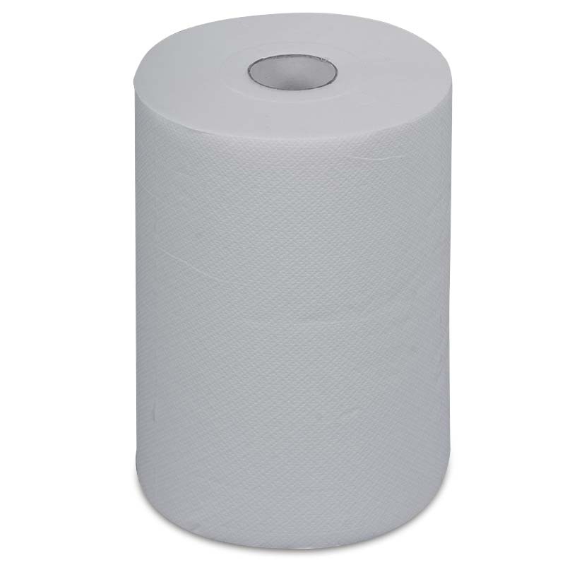 Handtuchrolle, weiss, 2-lagig, ca. 240 mm x 140 m, nicht perforiert