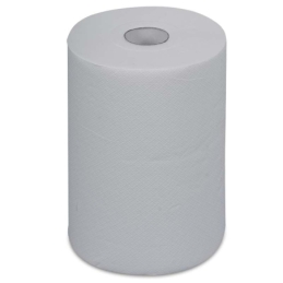 Rouleau essuie-mains, blanc brillant, 3 couches, env. 220 mm x 70 m, non perforé