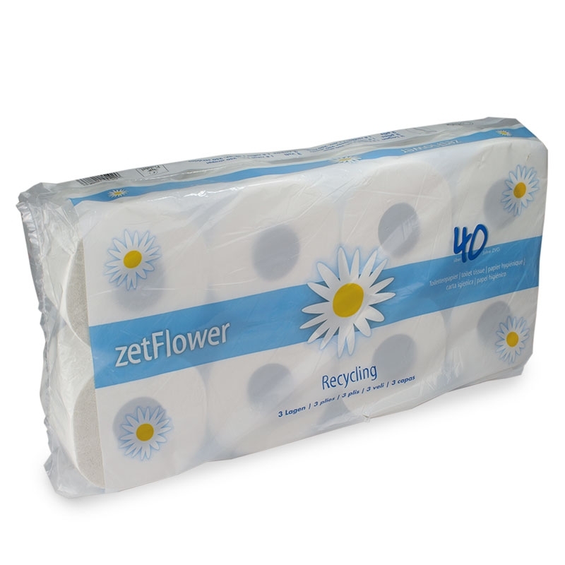 Petits rouleaux de papier hygiénique Comfort, blanc, 3 couches, env. 250 fiches de 95 x 110 mm