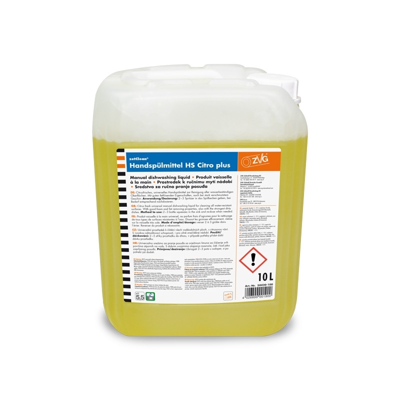 Handspülmittel HS Citro plus, 10 l