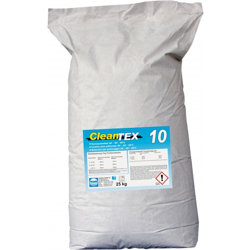 CleanTEX 10, sac de 25 kg