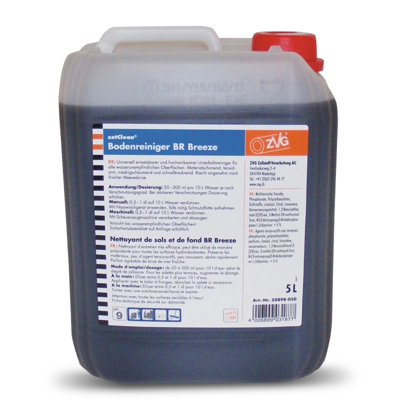 Nettoyant pour sols BR Breeze, 5 l