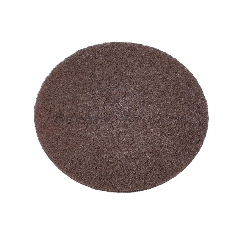 Super-Pad "Scotch-Brite" braun, Durchmesser 254 mm (10")