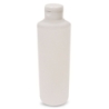Bouteille cylindrique vide nature, 500 ml sans bouchon, filetage 24/410