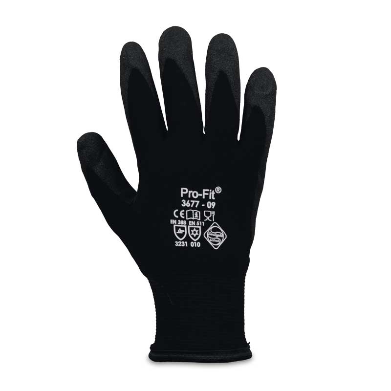 Thermo Special Arbeitshandschuhe, schwarz, Gr. 10/XL