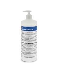 Gel hydroalcoolique pour les mains à usage professionnel, bouteille de 100 ml.