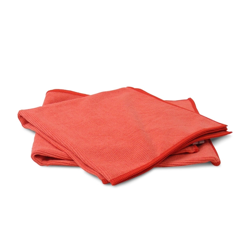 Chiffons en microfibres Premium, rouge, env. 40 x 40 cm, 320 gr/m2