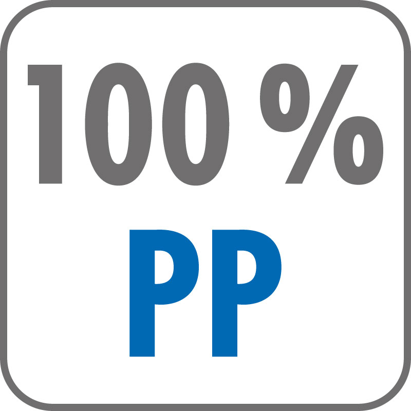 100% Polypropylen