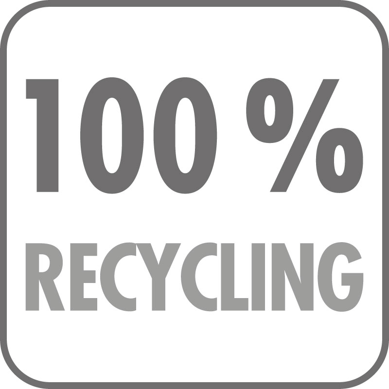 100% recyclé